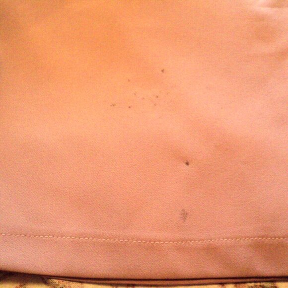 CBR Women's Size L Formal Jumpsuit Light Mauve Tie Belt Flare Sleeves Defect! - Picture 10 of 10